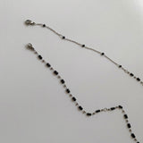 マスクストラップ2WAYチョーカーネックレス / ub Mask Strap Two-Way Black Choker Necklace