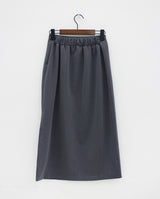 サイドスリットロングスカート / Side slit long skirt (3color)