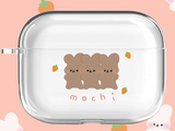 ミニモチラビットAirPodsケース / Mini Mochi Rabbit AirPod Case