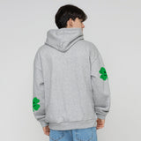 [UNISEX] Multi Clover Smile Drawing Hoodie