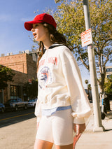 フィギュアスケートハーフジップアップスウェットシャツ / Figureskate Half Zip-up Sweatshirt