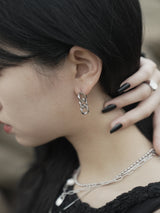 no.6ピアスシルバー / no.6 earring silver