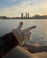 Moed Smartphone Finger Hole Knit Gloves (5 colors)