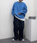 ピュアアンダイ2タックワイドパンツ / LN Pure undyed two-tuck wide pants