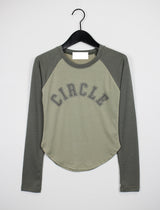 サークルカラーTシャツ / Circle color T-shirt (4color)