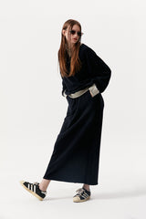 キルシーリバーシブルトレーナー／VINTAGE LOGO REVERSIBLE SWEATSHIRT KA [CHACOAL] (6599870349430)