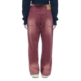 ターンアップロゴベルト ローライズパンツ / TURN UP LOGO BELT LOW RISE PANTS (WN)