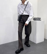 ピンタック ワイド スラックス / SK Pintuck Wide Slacks (3 colors)