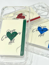 (Card storage case) 1. Love Conquers All phone case_White