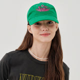 AND CAT BALL CAP_GREEN