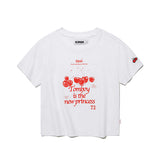 チェリートムボーイグラフィックTシャツ / CHERRY TOMBOY GRAPHIC T-SHIRT [WHITE]
