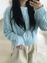 Comet twist knit