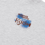 BACK POINT GRAFFITI GRAPHIC HOODIE [MELANGE GRAY]
