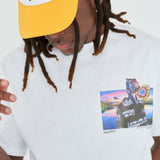 DINOS SELFIE T-SHIRT - WHITE (6674885804150)