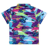 TZ SUMMER BEACH SHORT SLEEVE SHIRT - MULTI COLOR (6635115642998)