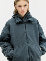 Paneled Jacket - Washed Navy