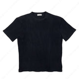 UNプリーツ半袖Tシャツ / UN Pleats Short-Sleeved T-Shirt (4 colors)