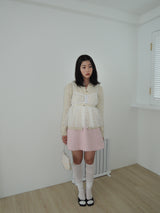 SHASHA TULLE BUSTIER TOP _WHITE