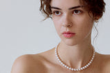[14K] Essential Pearl Necklace (8mm)
