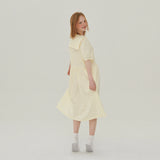 セーラーカラーロングドレス / SAILOR COLLAR LONG DRESS_LEMON