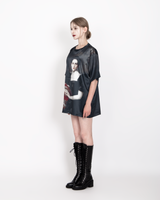 サテンオーバーサイズTシャツ / SATIN OVERSIZE T-SHIRT #LEGACY
