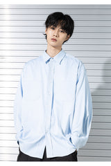 シルキーインシジョンプリーツシャツ / SILKY INCISON PLEATS SHIRTS