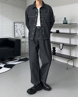 GL ステッチジーンズシャツジャケット / GL Stitch Jean Shirt Jacket (2 colors)