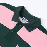 ロゴストライプポロシャツ / Logo striped polo (4473271451766)