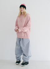 BSRBTステッチパーカー / BSR2223FWPO065 BSRBT STITCH HOODIE LIGHT PINK