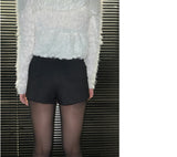 Classic mini pocket high-waist shorts (2 Color)