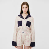 (W) Astral Beige PJ Shorts