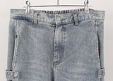 SIDE BALLOON WIDE DENIM