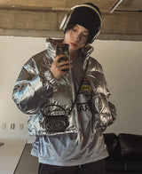 エナメルクロップショートパディング / Enamel Crop Short Padding (2 color)
