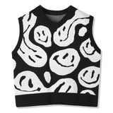 CRUSHED SMILE KNIT VEST (6538803314806)