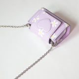 シェイプオブマイクロバッグ / 'shape of' microbag - purple daisy