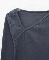 サラーアンボールドTシャツ/Sarah Unbald T-shirt (3color)