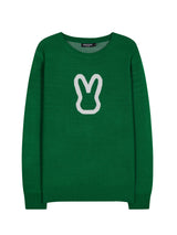 MOON BUNNY SWEATER GREEN (6586530136182)