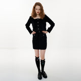 Minimal Set-up Shirt [Black] (6592379453558)