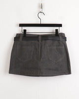 Even Stitch Pocket Cargo Cotton Mini Skirt