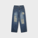 3 TAP Smoke Wrinkle Wash Denim Pants (2color)