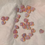 Crack heart necklace