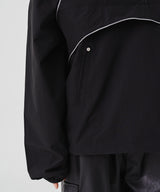 ANORAK TWO-TONE HOODIE (BLACK)