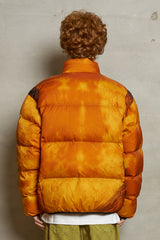 リバーシブル ダウンジャケット