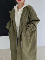 フィッシュロングフィールドパーカ/Fish Long Field Parka (2color)