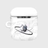 SPACE NIGHT STEEL BEAR-WHITE(AIR PODS-HARD) (6613160624246)