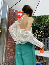 Sun Beach Cardigan Top Set