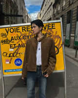 スエードストラップレーサージャケット (3 color)