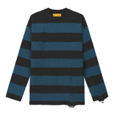 0 2 Damaged Wool Stripe Knit - BLUE (6626815082614)