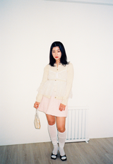 SHASHA TULLE BUSTIER TOP _WHITE