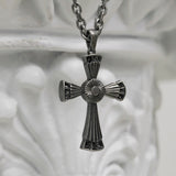 ビームス クロス チェーン ネックレス / [BLESSEDBULLET] BEAMS cross II chain necklace_dark silver/antique silver